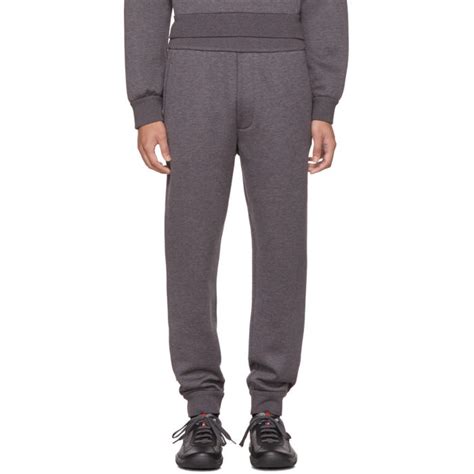 prada pants grey|Prada technical pants.